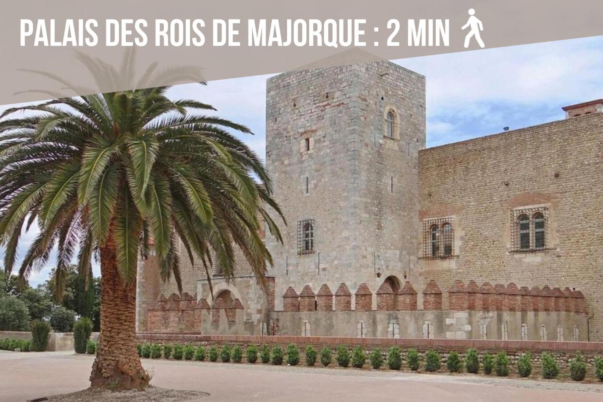Sejour Perpignan A 20 Minutes De L'Espagne Avec Petit-Dejeuner A La Demande A Les Lumineuses Du Palais Des Rois De Majorque Exterior photo
